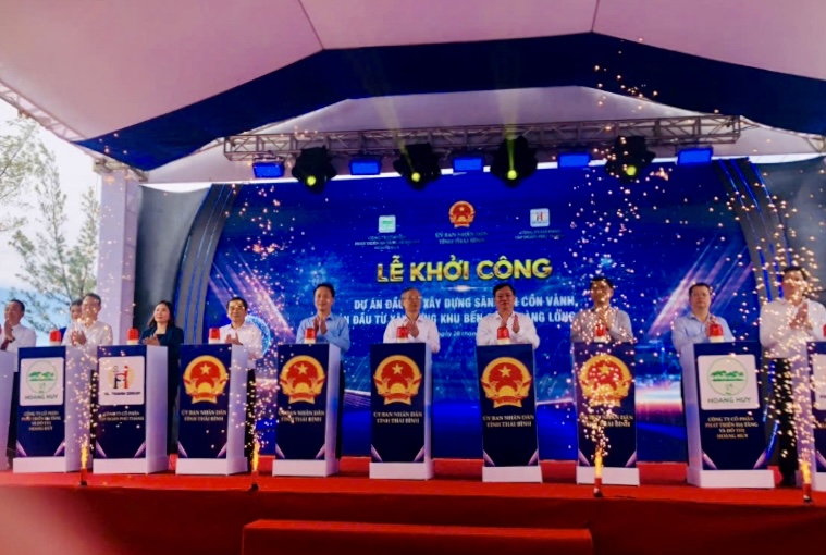 Khởi công sân Gôn Cồn Vành và bến cảng Hàng Lỏng Ba Lạt  - Đánh thức tiềm năng viên ngọc xanh