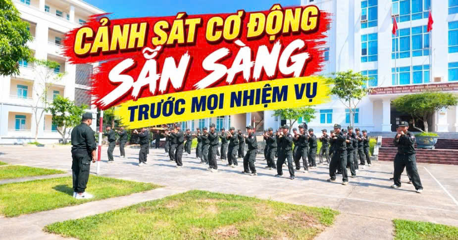 Lào Cai: Ngày mới với những chiến sĩ cảnh sát cơ động