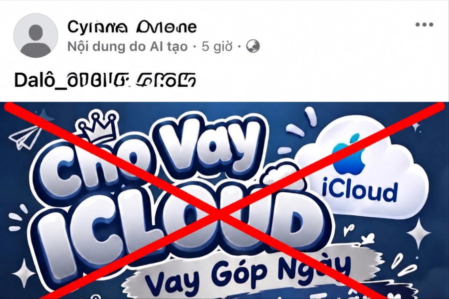 Cho vay ''nóng'' bằng tài khoản iCloud: Cảnh báo biến tướng tín dụng đen