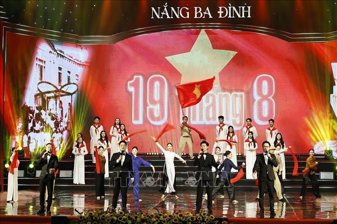 Chương trình nghệ thuật ''Nắng Ba Đình'': Gửi gắm thông điệp về niềm tin, bản lĩnh và khát vọng Việt Nam
