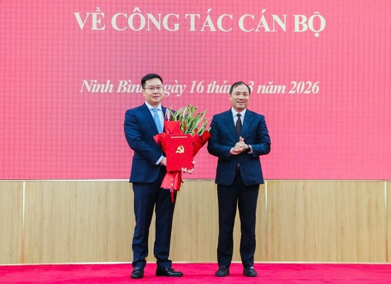 Điều động, phân công giữ chức Phó Bí thư Tỉnh ủy Ninh Bình nhiệm kỳ 2025 - 2030