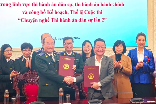 Phát động Cuộc thi ''Chuyện nghề thi hành án dân sự'' lần thứ hai