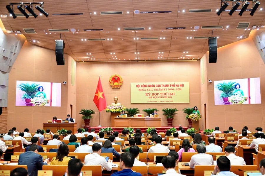 Sáng 2-6: Khai mạc kỳ họp thứ ba HĐND thành phố Hà Nội khóa XVII