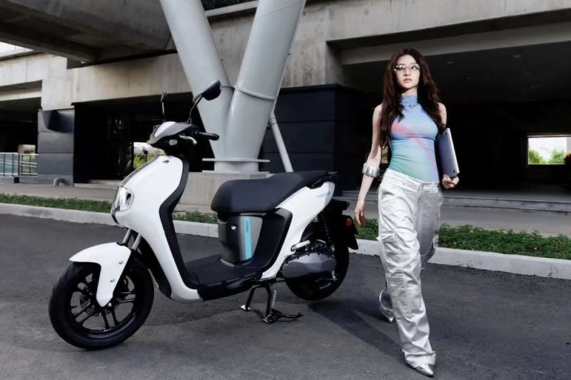 Xe máy điện Nhật bản đời mới vừa mở bán, giá niêm yết giảm hơn 10 triệu đồng: Xe nhỏ gọn, rất dễ dùng