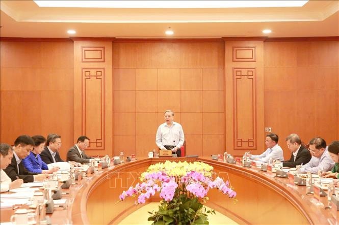 Tổng Bí thư Tô Lâm làm việc với Văn phòng Trung ương Đảng