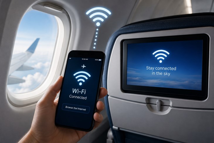 Cuộc đua Wi-Fi trên máy bay: Ai đang tăng tốc trên bầu trời?
