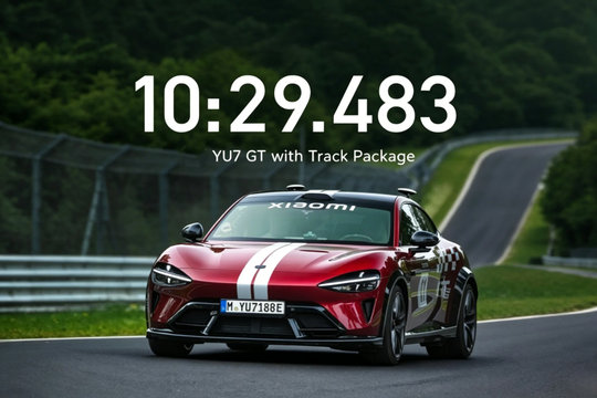 Xiaomi YU7 GT hoàn thành vòng chạy tự động trên đường đua ''địa ngục xanh'' Nürburgring